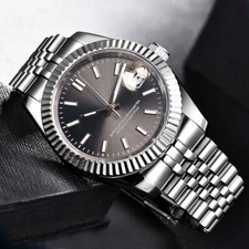 Tandorio 36mm 39mm NH35 Grey Blue Green Pink Dial 20ATM Dive Watch Men Sapphire picture