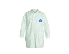 DuPont Tyvek Labcoat, REUSABLE, 30 count, Collared, Snap Front, TY210SWH3X003000 picture