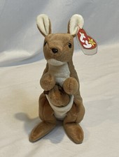 Ty Beanie babies - Pouch The Kangaroo + 2 - A lot of 3 total beanies picture