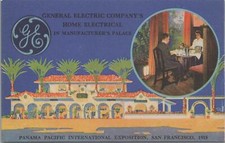 Postcard General Electric  Panama Pacific Expo San Francisco CA 1915 picture