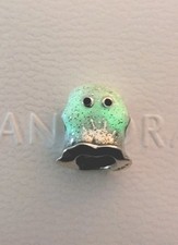 Pandora Glow-in-the-dark Boo Ghost Charm 793404C01 w/ Box D34 picture