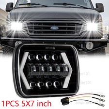 Newest 130W 7x6'' Rectangle LED Headlight for Ford E-100 E-150 E-250 E-350 E-450 picture
