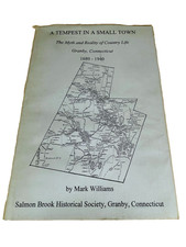 A Tempest in a Small Town by Mark Williams 1996 Salmon Brook Historical Society picture