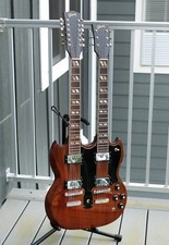 1974 Gibson EDS-1275 Double Neck Electric SG Body Guitar picture