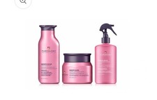 Pureology Smooth Gloss Gloss  Set Shampoo Mask SILKMORPHOSE Spray FULL SIZE picture