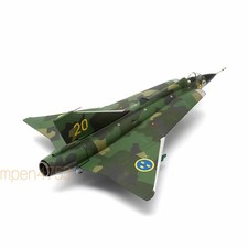 Aviation72 AV7241008 1/72 Saab J35 Draken Swedish Air Force Diecast FighterModel picture