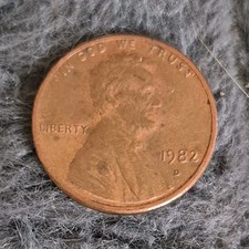 1982-D Lincoln Memorial Small Cent Business Strike Copper BN KM#201 picture