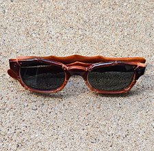 Vintage Adult Unisex Mid Century Faux Bamboo 1950s 1960s Tiki Retro Sunglasses picture