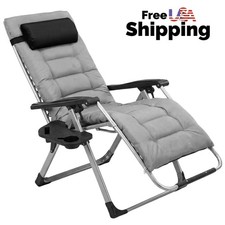 Zero Gravity Chair 440lbs Capacity,Foldable for Outdoor,Outdoor sun lounge chair picture