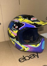 Vintage 1995 Bell Moto 6 Helmet Mike LaRocco Replica Motocross MX Display 90s picture