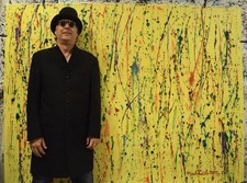 Mark Little Original Giant Profesional Painting 84”X62” (7 Foot) Abstract Modern picture