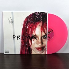 ADÉLA Prima Limited Edition SIGNED Cover Adela Debut HOT PINK Vinyl LP picture