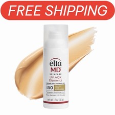 Elta MD UV AOX Elements Broad Spectrum SPF 50 Tinted 1.7oz |Hydrating Exp12/2027 picture