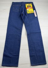 Wrangler 13MWZ Original Cowboy Cut Jeans Blue Denim Pro Rodeo Mens 31x32 NEW picture