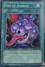 Pot of Avarice EEN-EN037 Elemental Energy 1st Edition NM picture