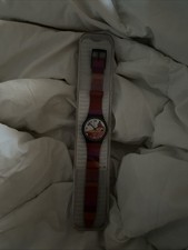Swatch Extra-long GB228 Daschund Vintage Watch New Battery 2005 picture