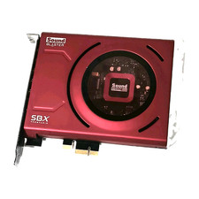 Creative Labs Sound Blaster SB1500 SBX Pro Studio Sound Card Untested Red Case picture