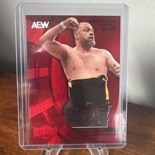 2025 Skybox Metal Universe AEW PMG Red Eddie Kingston 097/100 #73 picture