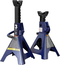 Par De Soportes De Gato 3 Toneladas Para Auto Cambio De Neumáticos Y Reparación picture