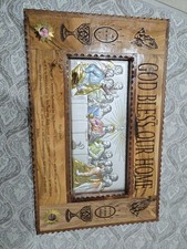 Hand Carved From Bethlehem Bethlehem Olive Wood .Our Father picture