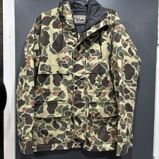 VTG Walls Hooded Duck Camo Jacket Men MED Hunting Coat Made in USA 🤍 picture