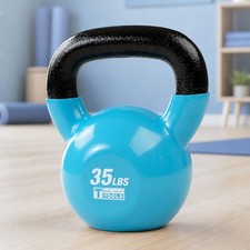 Body-Solid 35 lb Vinyl Dipped Kettlebell picture