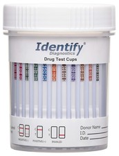 Identify Diagnostics Drug Test Cups | 5 Pack | 12 Panel 12 Count (Pack of 5)  picture