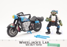 Cruisin Leo W/ Classic Sewer Bike Complete TMNT Bodacious Bikers 1994 Playmates picture