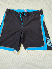 Nike Men's Board Shorts Swim Trunks Size XL Drawstring Mesh Lined Colorblock picture