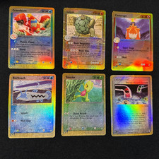 Pokemon TCG EX Dragon Series 6 Card Bundle Reverse Holo Lot LP-DMG picture