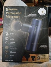 Homedics Percision Massager Powerful & Portable 4 Speeds USB Rechargable picture