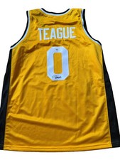 WAKE FOREST DEMON DEACONS- JEFF TEAGUE SIGNED AUTOGRAPH JERSEY PSA COA NBA STAR picture