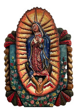 Retablo Nuestra Senora De Guadalupe By Richard Rivera 2001 12x17 picture