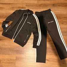Palm Angels Men’s M 2-Piece Tracksuit Logo Stripe Track Jacket & Pants picture