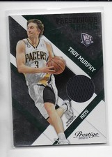 2010-11 Prestige Prestigious Pros Green Materials  /499 Troy Murphy #20 picture