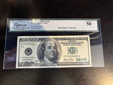 DBR 2006-A $100 FRN Minneapolis Fr. 2182-I Legacy AU-50 Serial KI21690887A picture