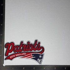 New England Patriots Black Iron/Sew On Embroidered Patch picture