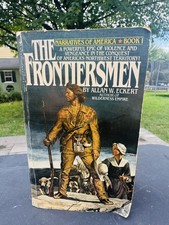 THE FRONTIERSMEN Allan Eckert Vintage Paperback 1981 10th Printing picture