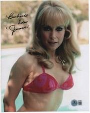 Barbara Eden autographed signed 8x10 photo Beckett BAS COA Sexy Hot Jeannie Rare picture