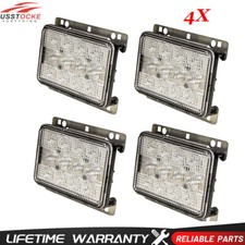 4X LED Headlight Hood Light For John Deere Tractor AL152328, RE269110, AL152329 picture