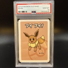2019 POKEMON OLD MAID EEVEE PSA 10 picture