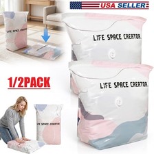 2Pcs Life Space Creator Storage Bag Compression Extra Large Capacity Bag No Pump picture