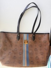 MCM Choco Brown Tote Small picture