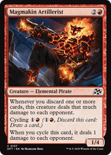 x1 Magmakin Artillerist DFT Aetherdrift MTG 137 COMMON M/NM 1x picture