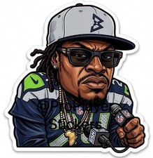🏈 Seattle Seahawks “I’m Just Here…” Sticker 🏈 picture