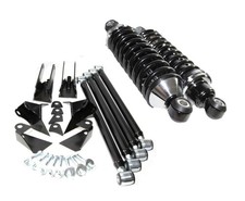 Triangulated 4-Link Rear Suspension w/180 pound Coilover fit 1928-40 Ford Chevy picture