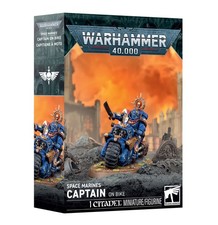 Space Marine Captain on Bike (New)  - Warhammer 40k (Pre-Order) picture