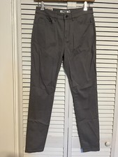 MOUNTAIN KHAKIS Women's Size 8 Pants High Rise Skinny Jegging Grey Khaki NEW $80 picture
