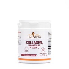 Ana Maria Lajusticia Collagen Magnesium Vitamin C Strawberry Flavor 350g NEW picture