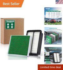 Cabin Engine Air Filter by , Replaces CF12058, CA12057 | Fits for 2017-2020 E... picture